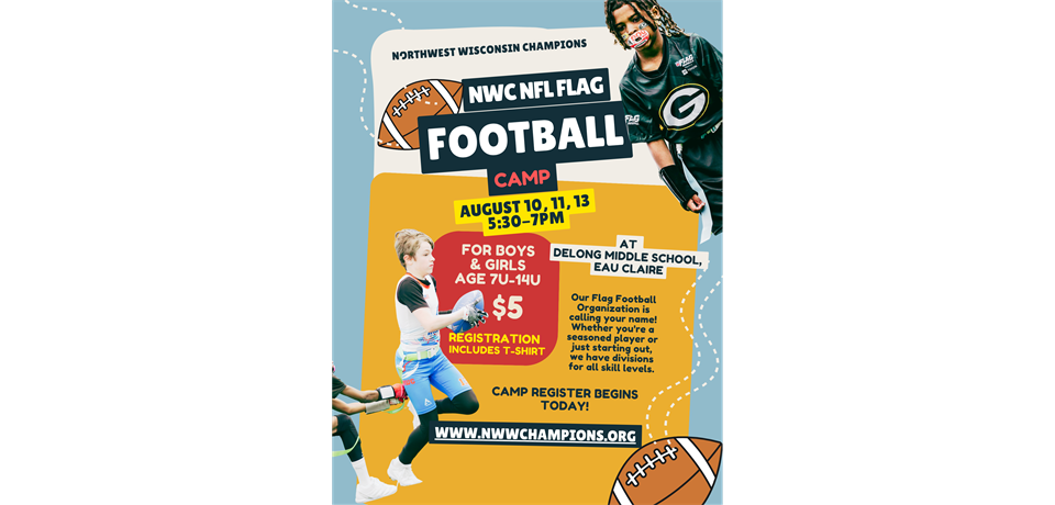 $5 NWC NFL FLAG CAMP