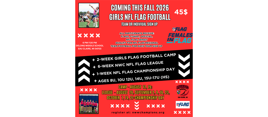 NWC FALL NFL FLAG LEAGUE - GIRLS
